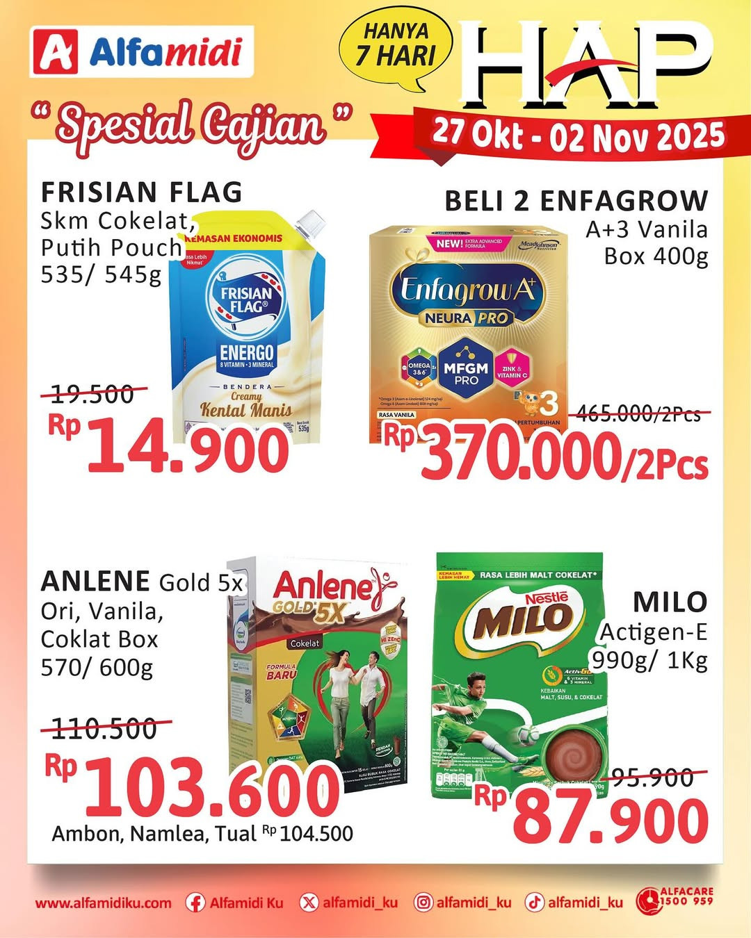 Promo Alfamidi HAP Periode 28 Oktober - 2 November 2025