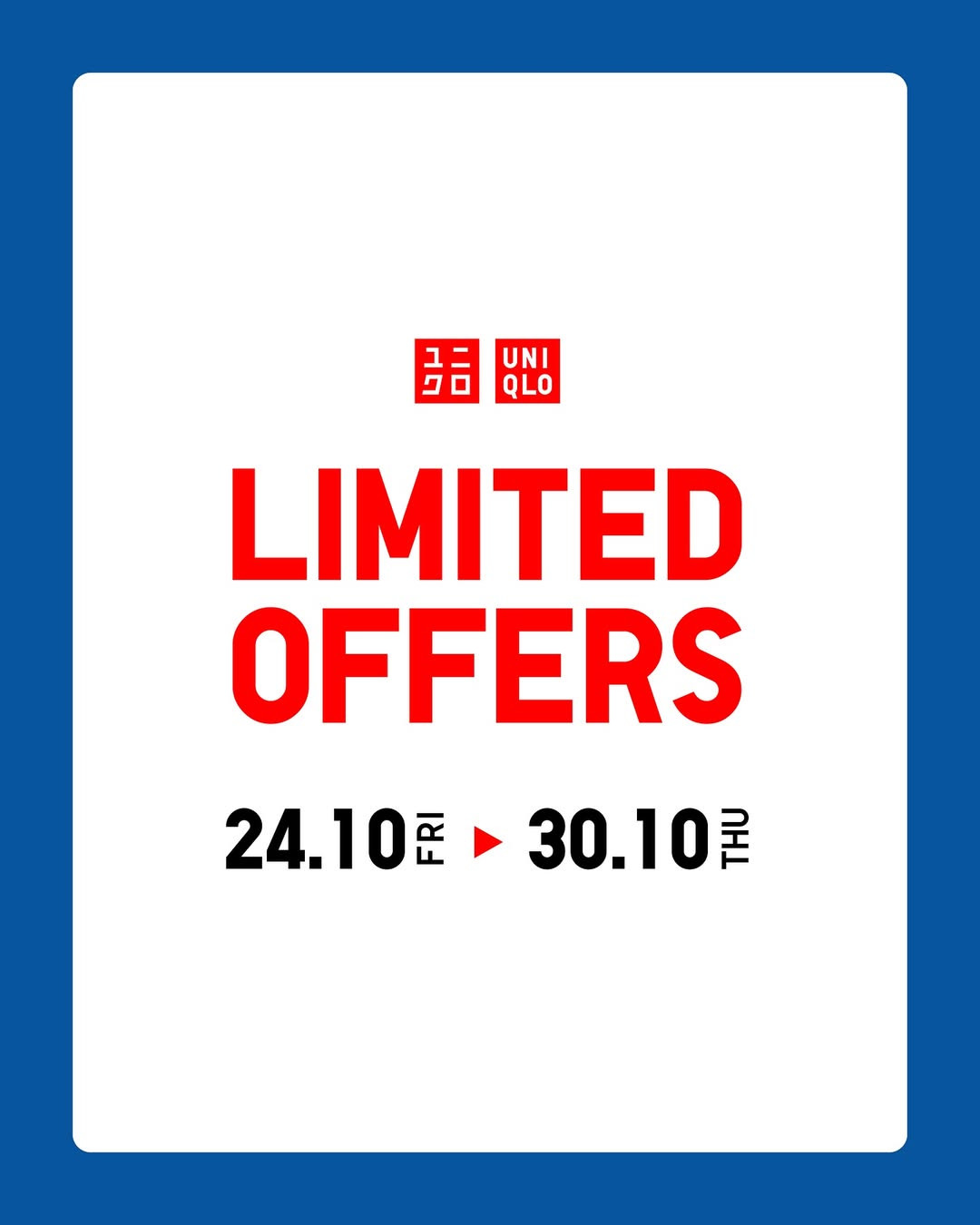 Promo Uniqlo Limited Offers Periode 24 - 30 Oktober 2025 - Image 2