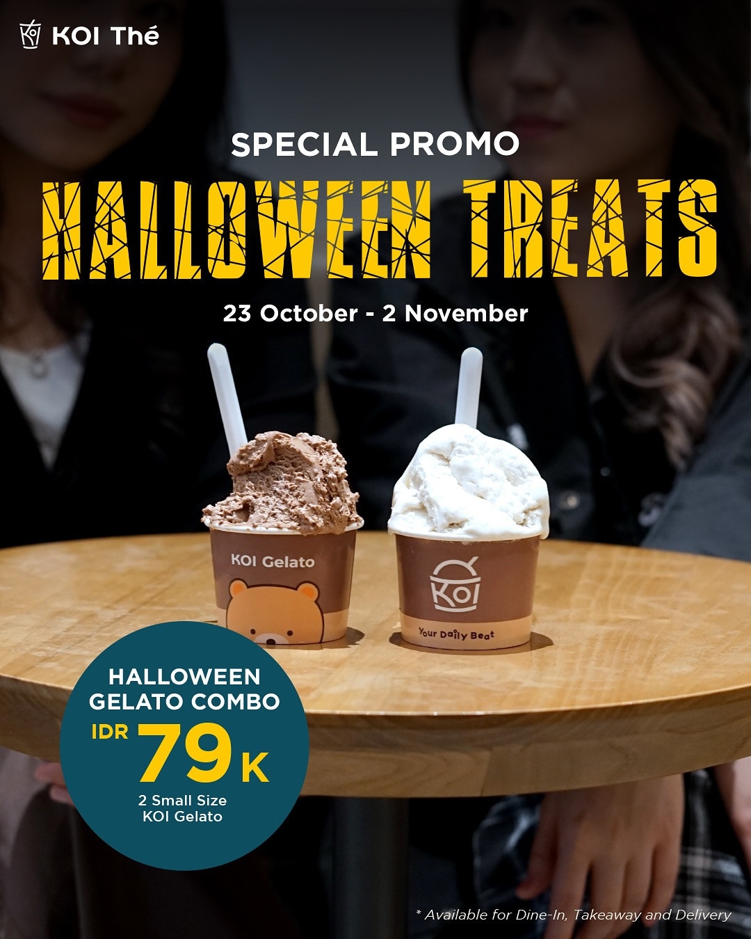 Promo The KOI Halloween Gelato Combo Rp 79.000 - Image 2