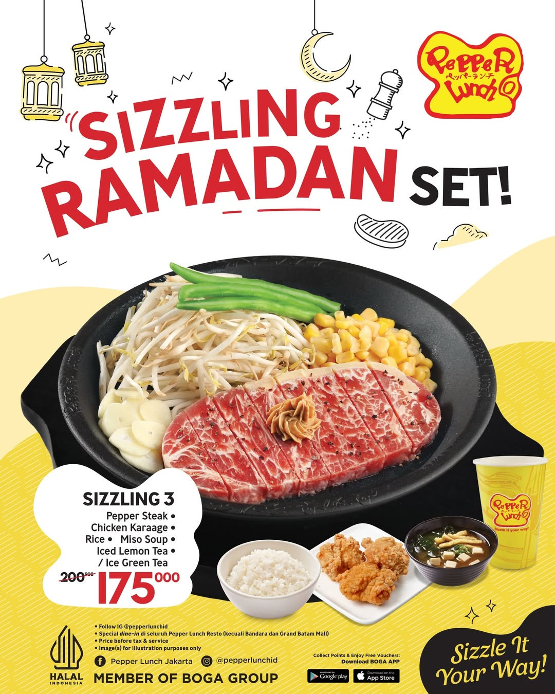 Pepper Lunch Sizzling Ramadan Set – Promo Buka Puasa Spesial, Hemat hingga Rp51.000 - Image 2