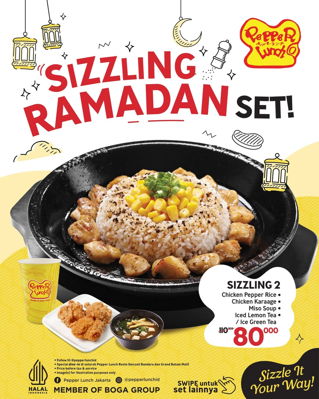 Pepper Lunch Sizzling Ramadan Set – Promo Buka Puasa Spesial, Hemat hingga Rp51.000 - Image 3