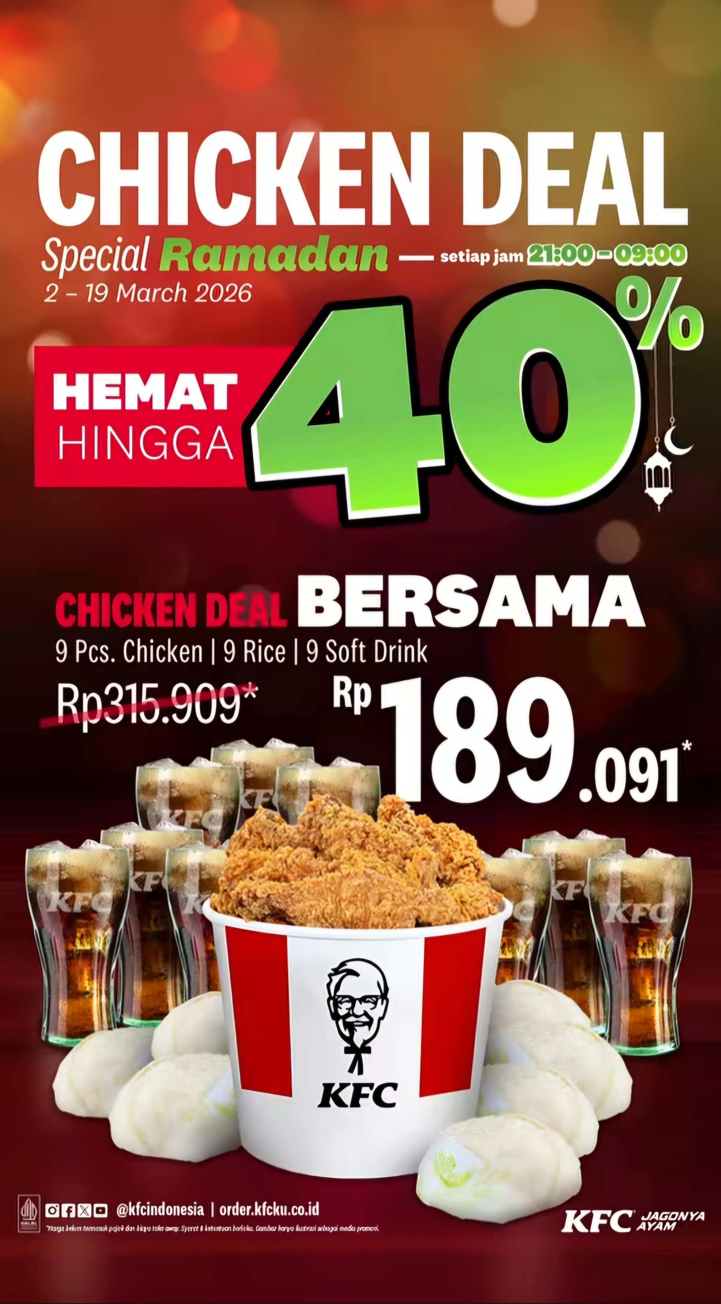 Promo KFC Ramadan 2026 – Chicken Deal Hemat 40% - Image 4