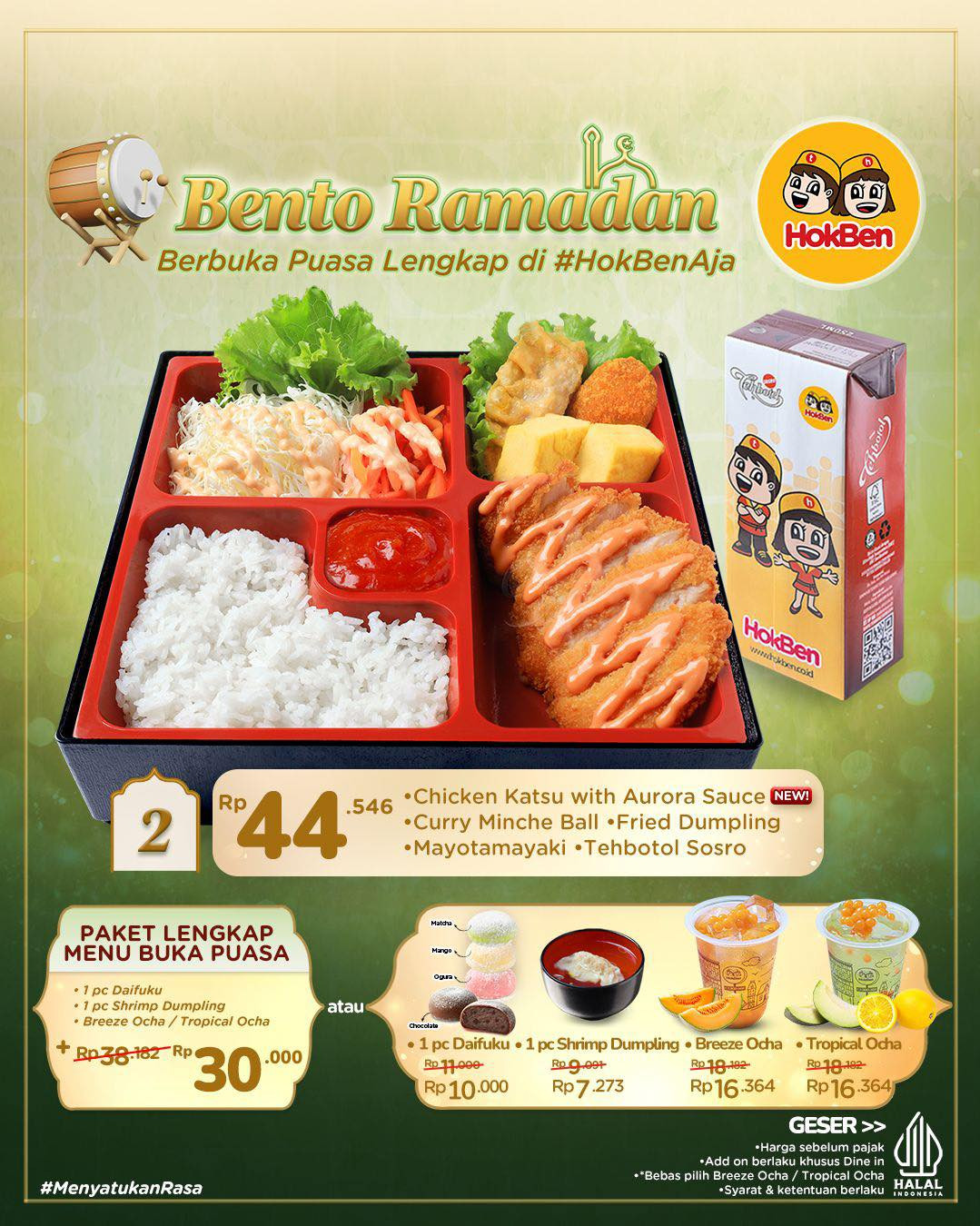 Promo Bento Ramadan HokBen 2026: Nikmati Menu Baru & Paket Lengkap Buka Puasa Hemat Mulai Rp 44rb-an - Image 2