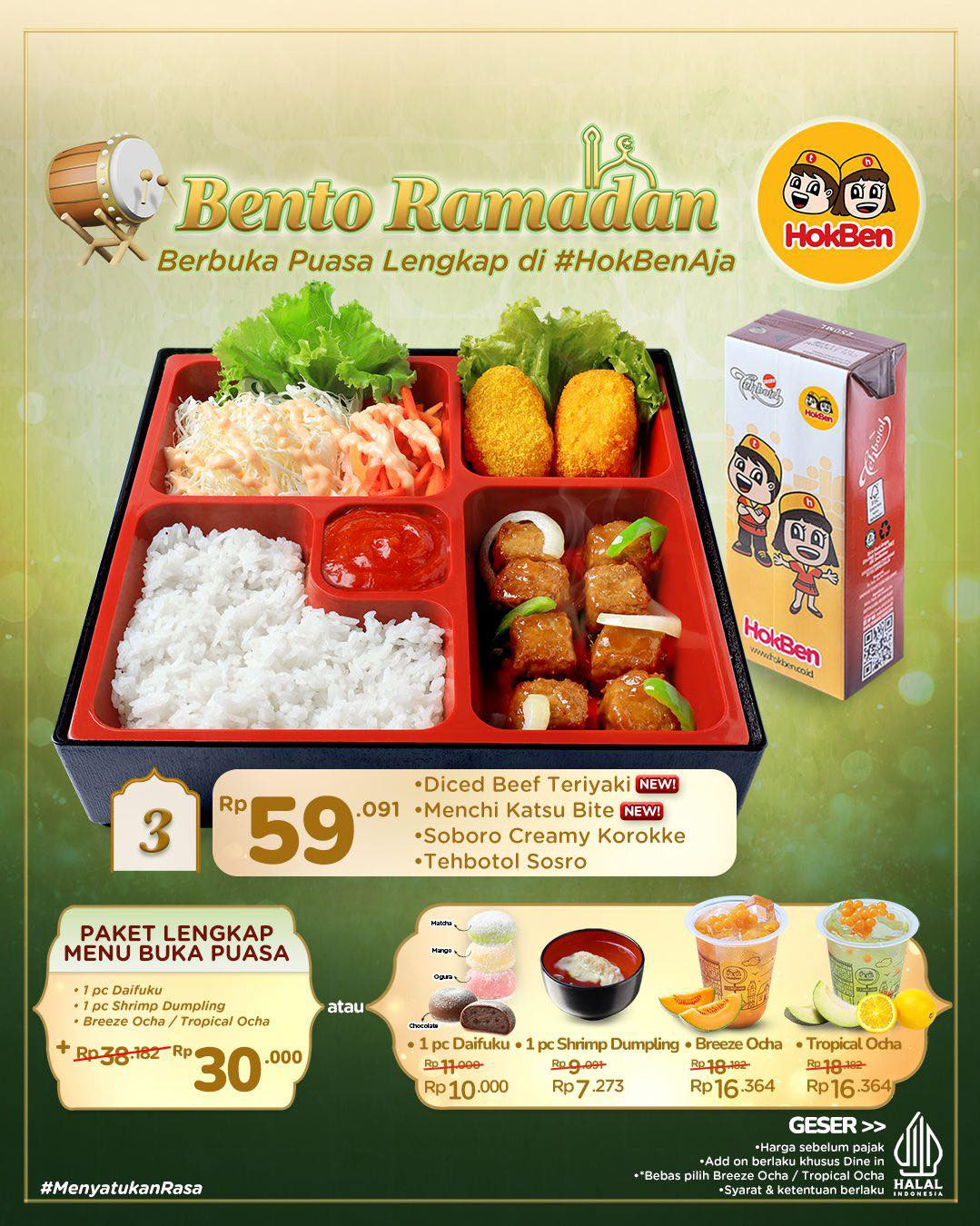 Promo Bento Ramadan HokBen 2026: Nikmati Menu Baru & Paket Lengkap Buka Puasa Hemat Mulai Rp 44rb-an - Image 3