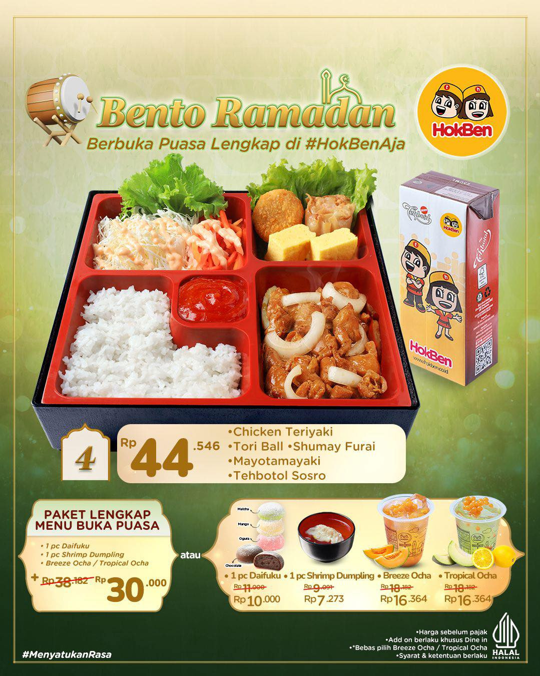 Promo Bento Ramadan HokBen 2026: Nikmati Menu Baru & Paket Lengkap Buka Puasa Hemat Mulai Rp 44rb-an - Image 4