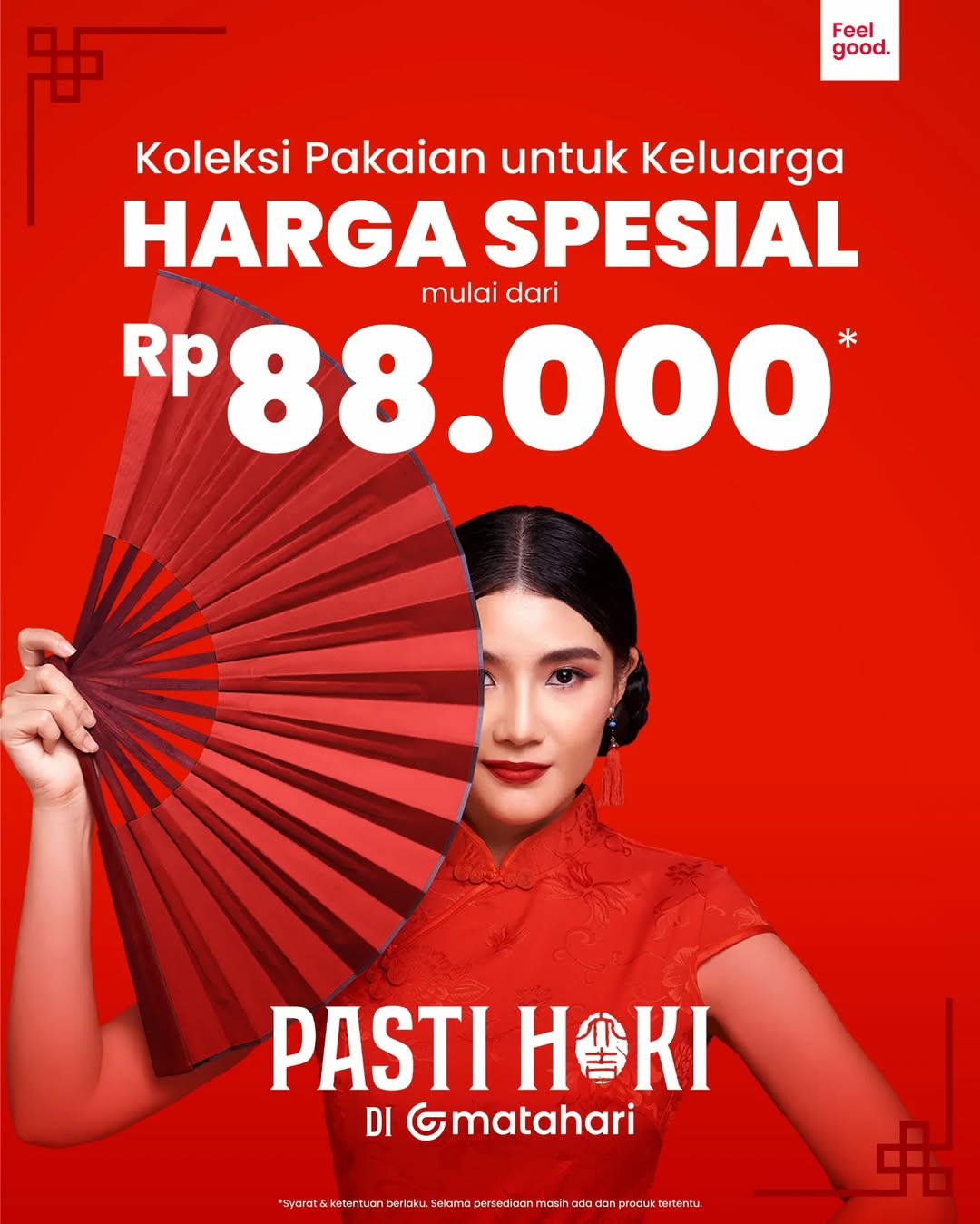 Promo Matahari Pasti Hoki Harga Mulai Dari Rp 88K + Extra Diskon 10%
