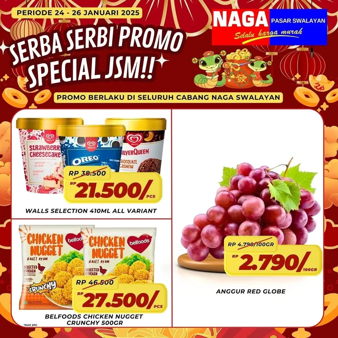 Promo Naga Swalayan JSM Periode 24 - 26 Januari 2025 - Image 4