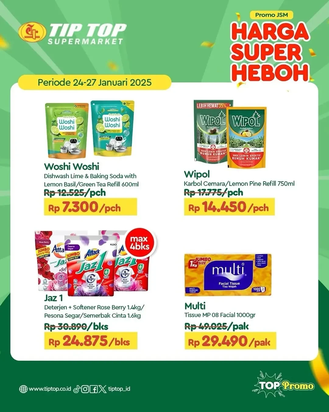 Promo Tip Top JSM Harga Super Heboh  24 - 26 Januari 2025 - Image 8