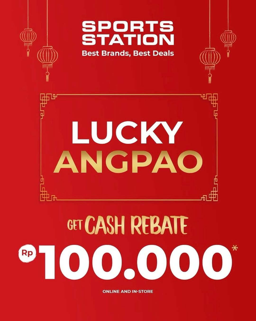 Promo Sports Station Lucky Angpao Cash Rebate Rp 100.000 - Image 2