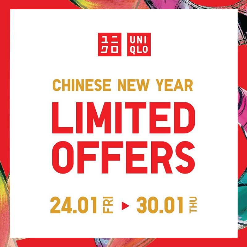 Promo Uniqlo Chinese New Year Limited Offer 24 - 30 Januari 2025 - Image 2