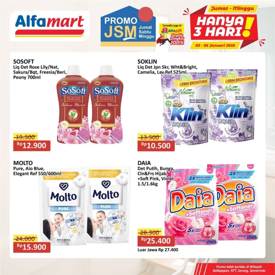 Promo Alfamart JSM Weekend Periode 3 - 5 Januari 2025 - Image 13