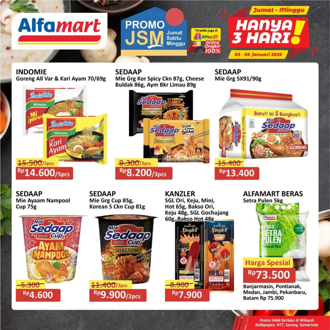 Promo Alfamart JSM Weekend Periode 3 - 5 Januari 2025 - Image 7