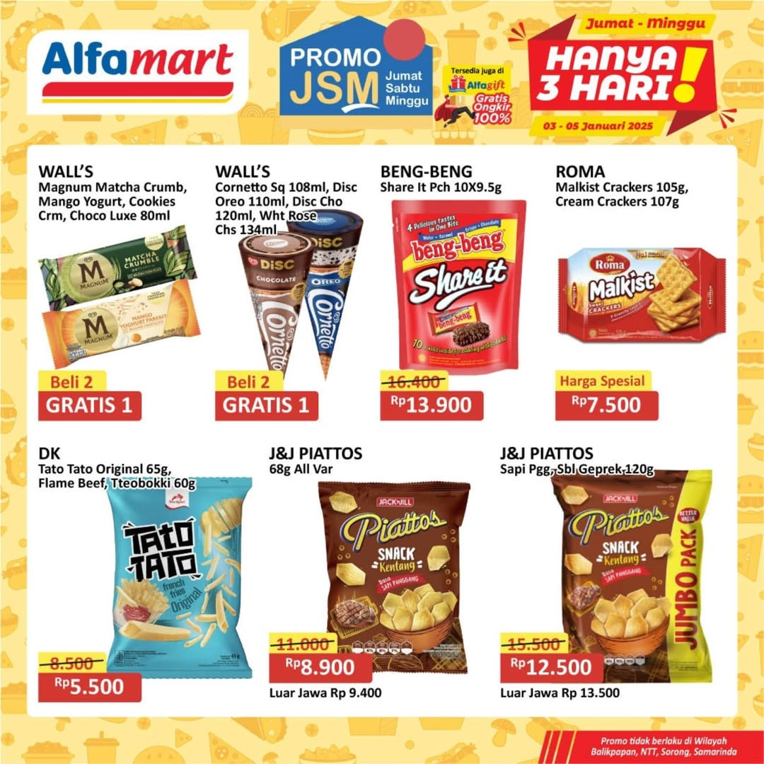 Promo Alfamart JSM Weekend Periode 3 - 5 Januari 2025 - Image 10