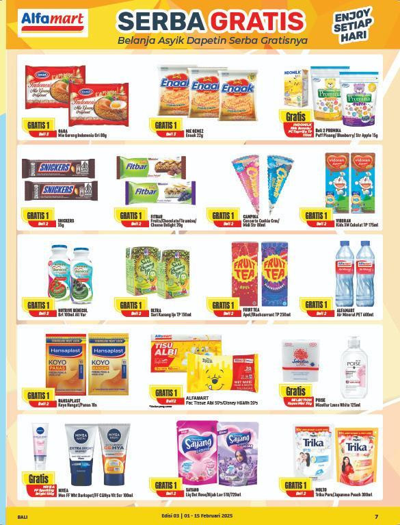 Katalog Promo Alfamart Periode 1 - 15 Februari 2025 - Image 7