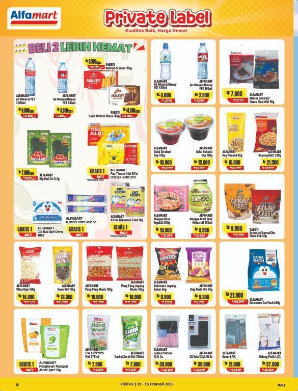 Katalog Promo Alfamart Periode 1 - 15 Februari 2025 - Image 8