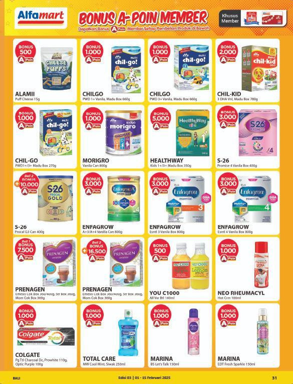Katalog Promo Alfamart Periode 1 - 15 Februari 2025 - Image 30