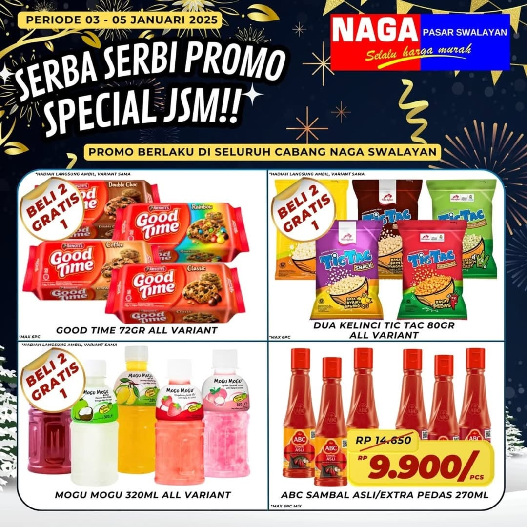 Promo Naga Swalayan JSM Periode 3 - 5 Januari 2025 - Image 2