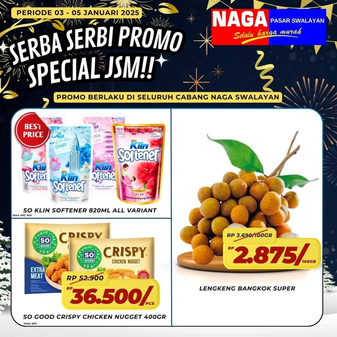 Promo Naga Swalayan JSM Periode 3 - 5 Januari 2025 - Image 4
