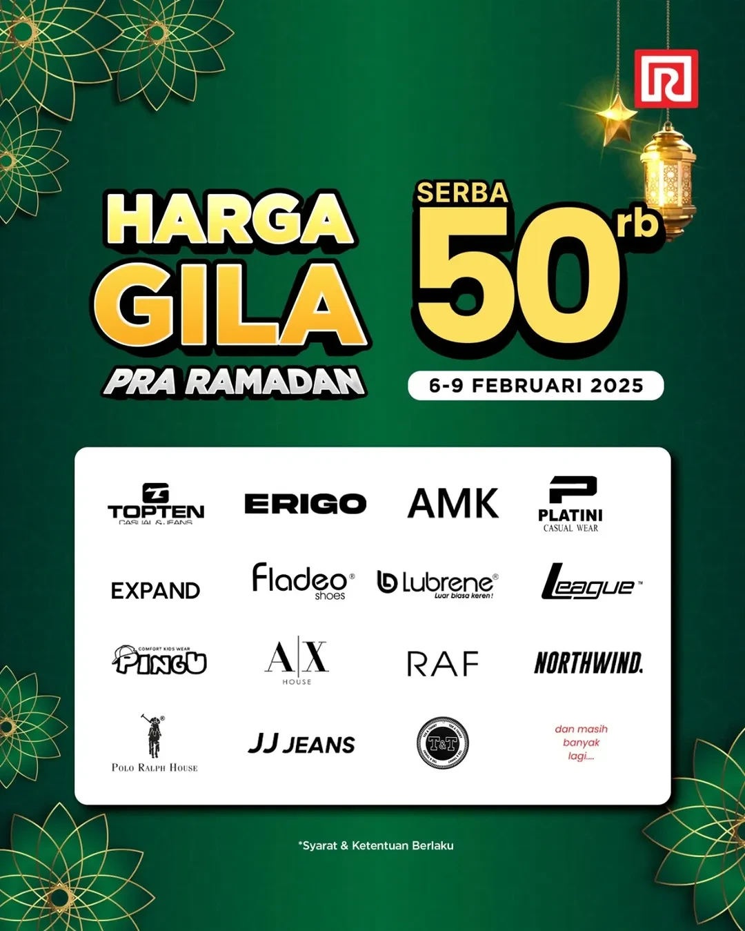 Promo Ramayana Harga Gila Pra Ramadan Rp 50 Ribuan