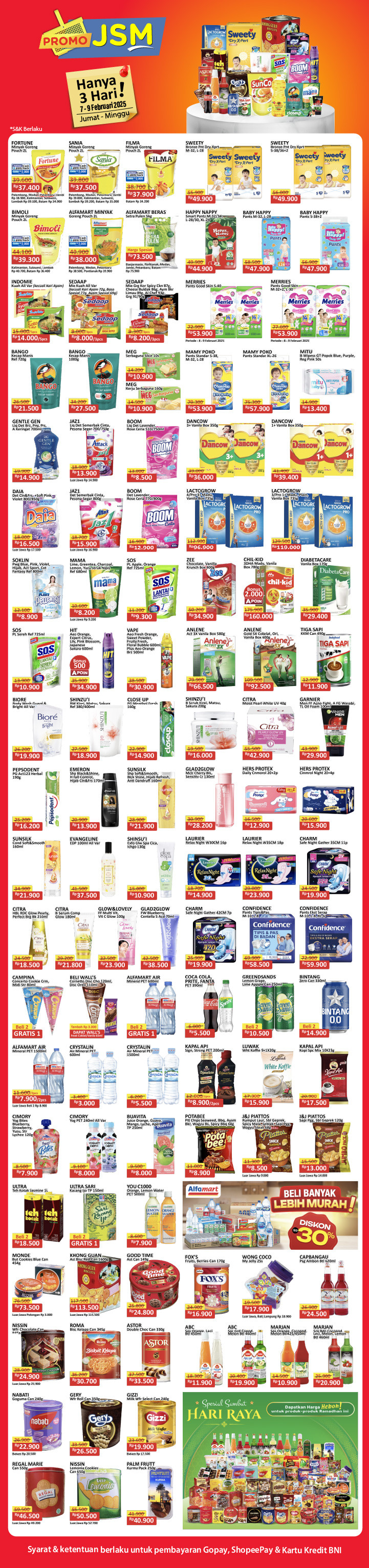 Promo Alfamart JSM Weekend Periode 7 - 9 Februari 2025 - Image 3