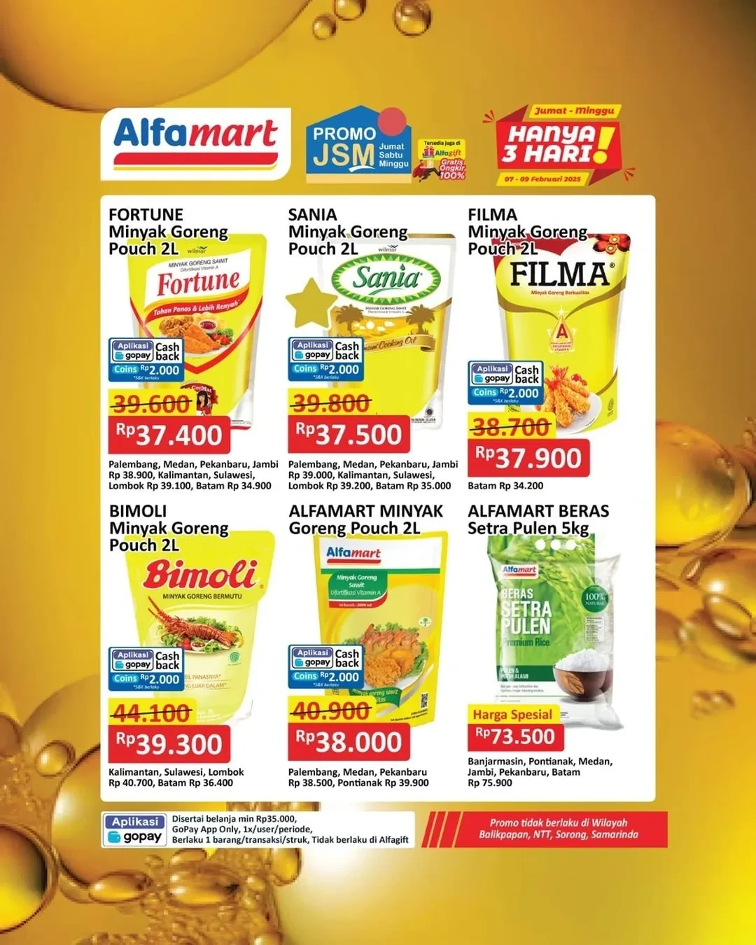 Promo Alfamart JSM Weekend Periode 7 - 9 Februari 2025