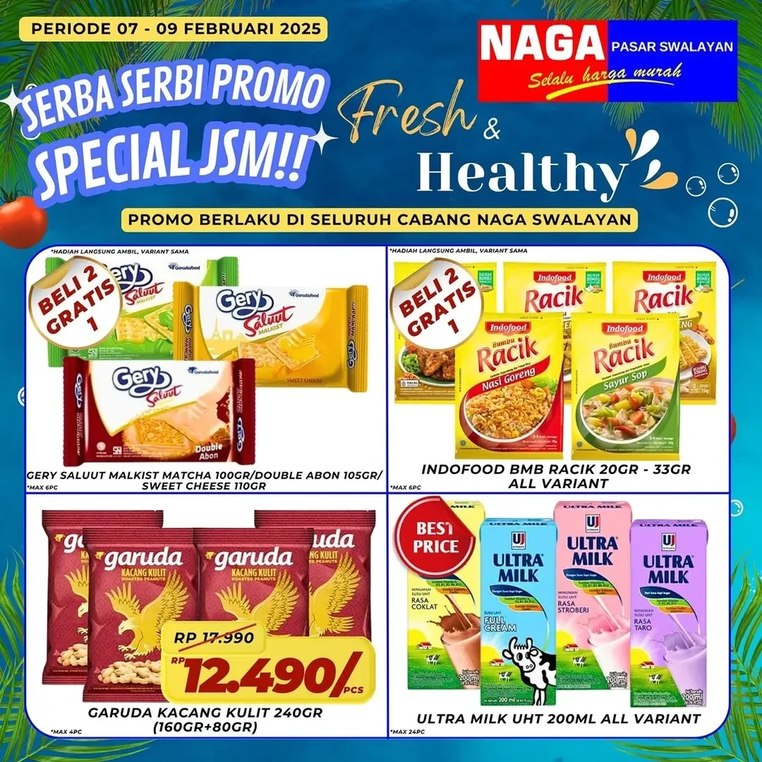 Promo Naga Swalayan JSM Periode 7 - 9 Februari 2025 - Image 2