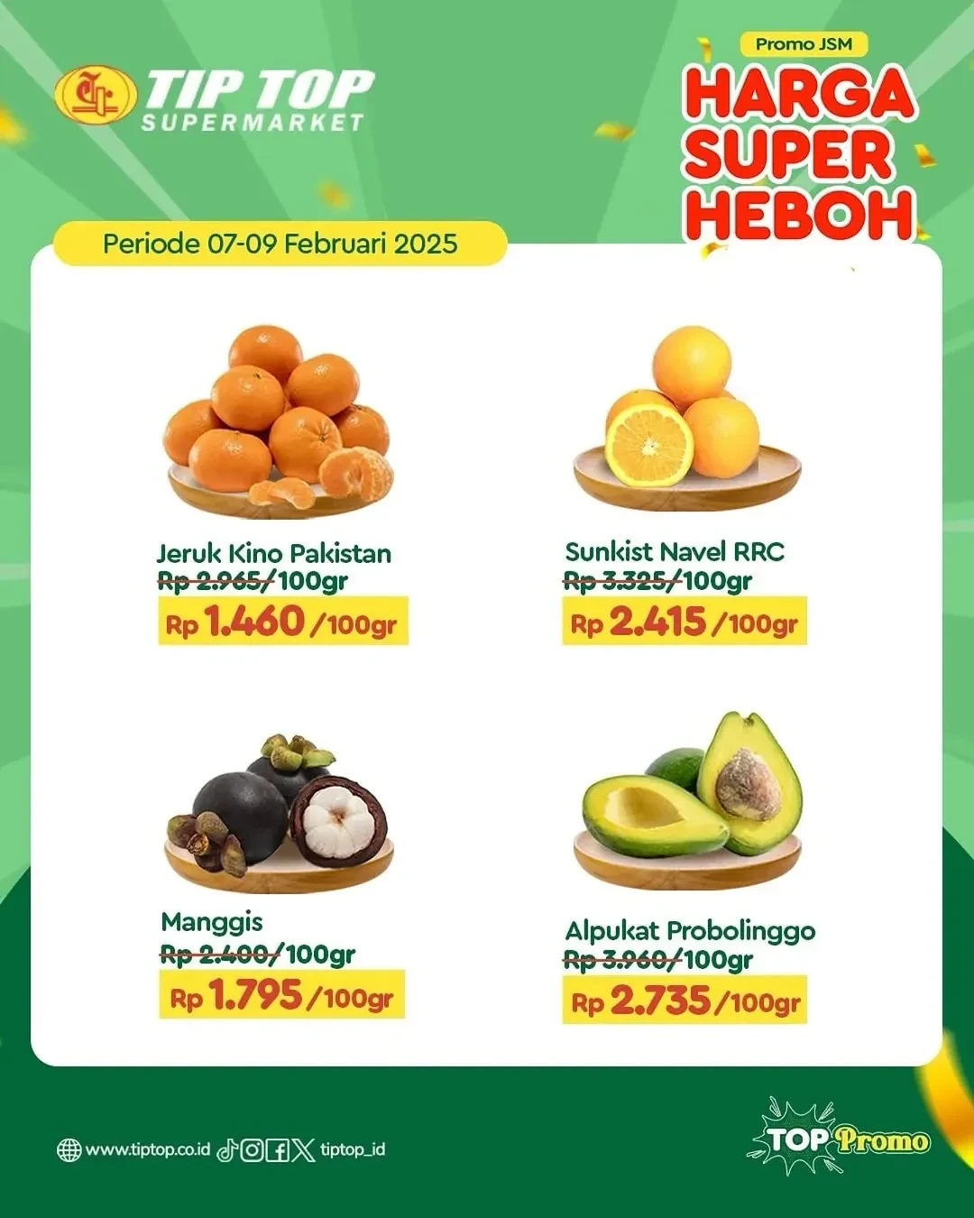 Promo Tip Top JSM Harga Super Heboh  7 - 9 Februari 2025 - Image 3