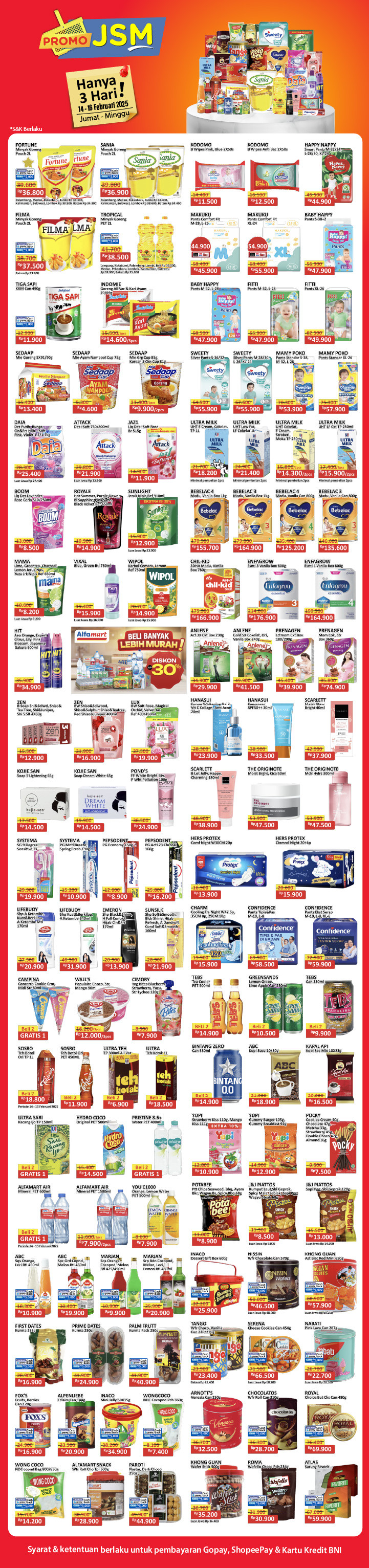 Promo Alfamart JSM Weekend Periode 14 - 16 Februari 2025 - Image 3