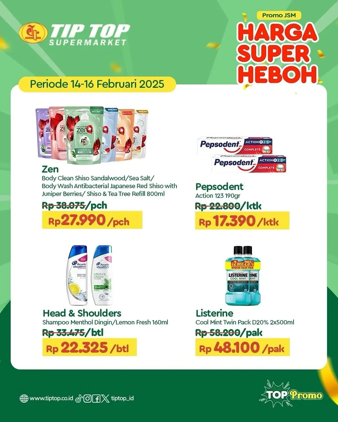 Promo Tip Top JSM Harga Super Heboh  14 - 16 Februari 2025 - Image 6