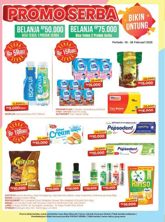 Katalog Promo Alfamart Periode 16 - 28 Februari 2025 - Image 5