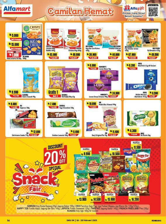 Katalog Promo Alfamart Periode 16 - 28 Februari 2025 - Image 15