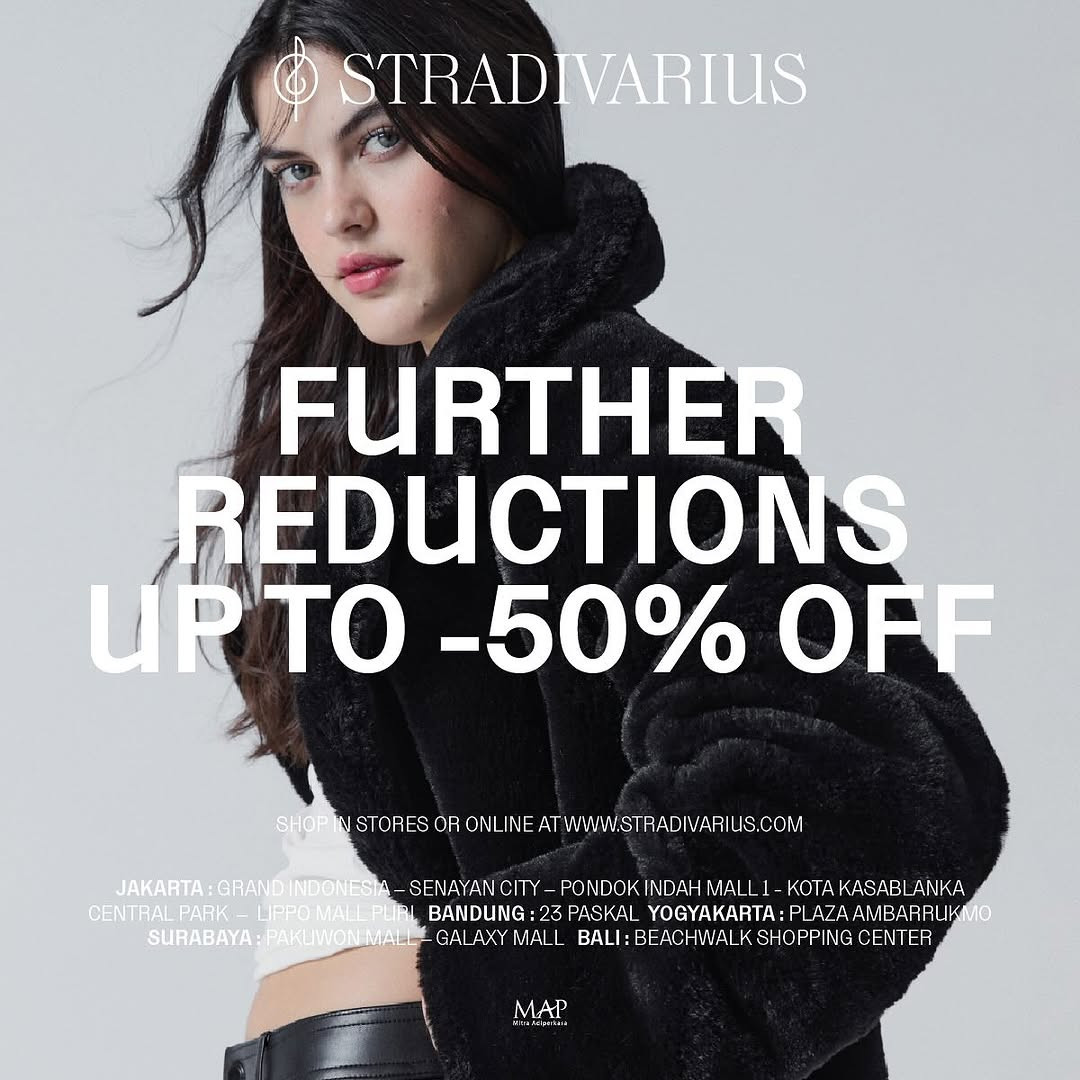 Promo Stradivarius Further Reduction Up to 50%