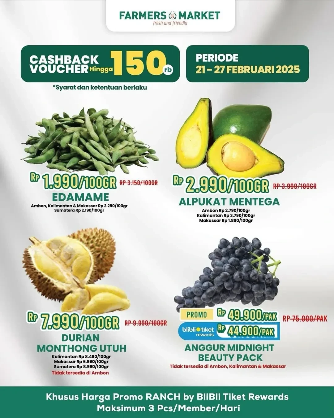 Promo Farmers Market Hot Promo Periode 21 - 27 Februari 2025 - Image 3