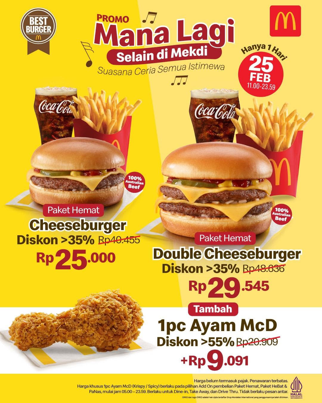 Promo McDonalds Mana Lagi Hanya 1 Hari - Image 2