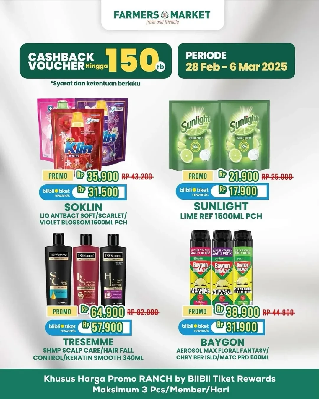 Promo Farmers Market Seminggu Hemat 28 Februari - 6 Maret 2025