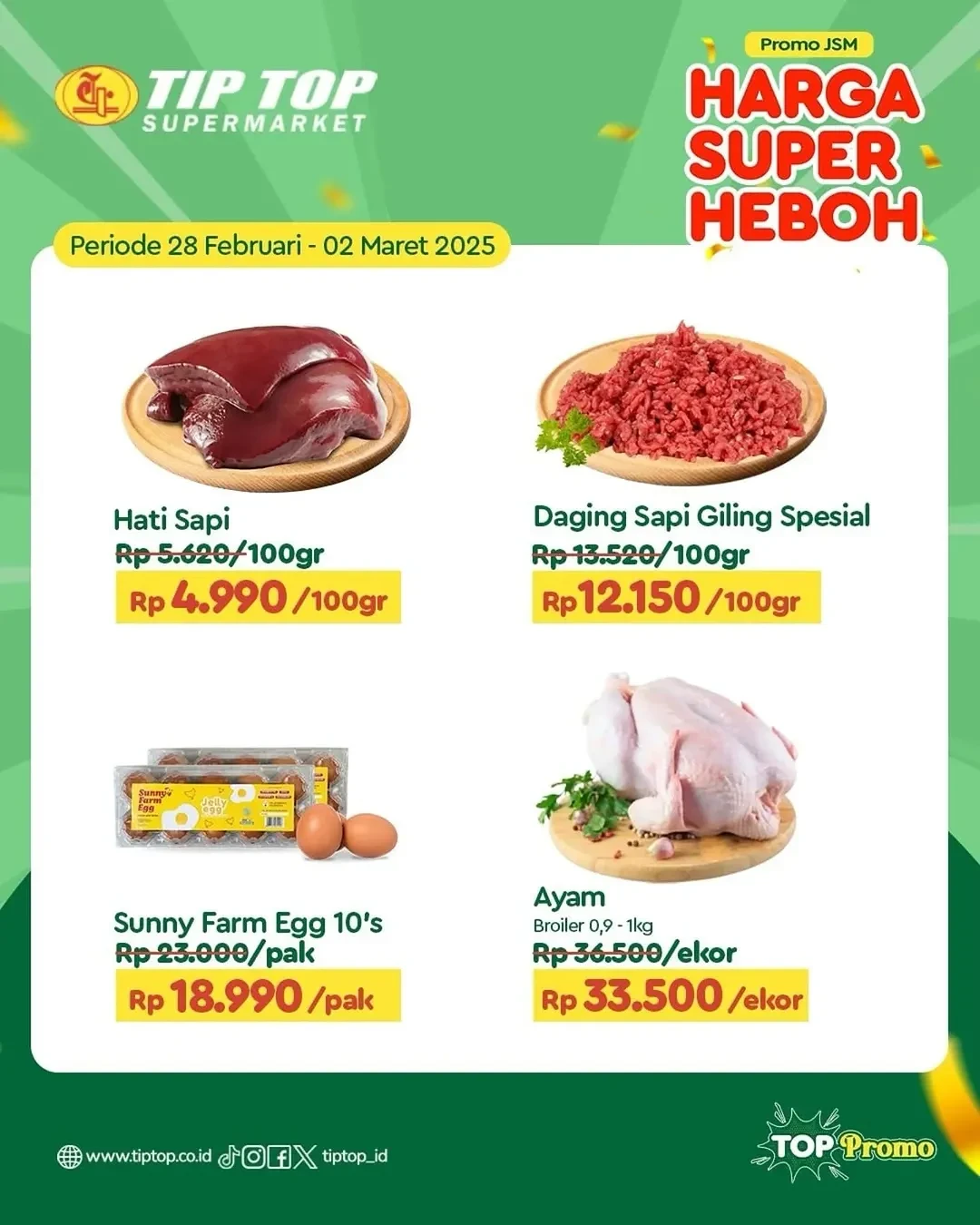 Promo Tip Top JSM Harga Super Heboh Periode 28 Februari - 2 Maret 2025 - Image 3