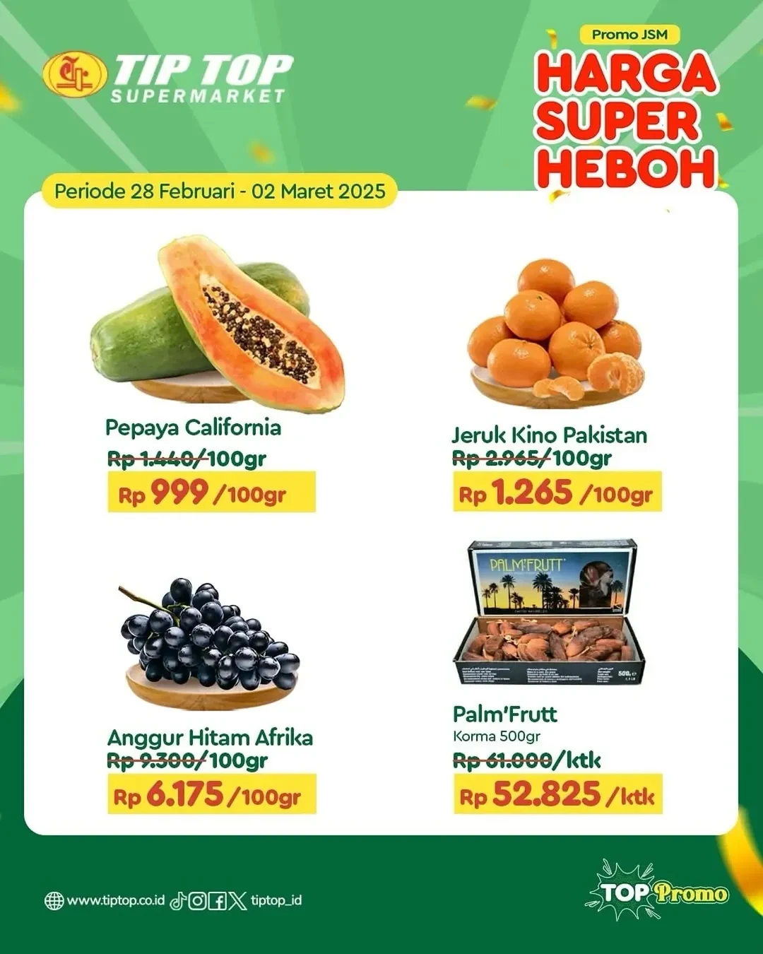 Promo Tip Top JSM Harga Super Heboh Periode 28 Februari - 2 Maret 2025 - Image 2