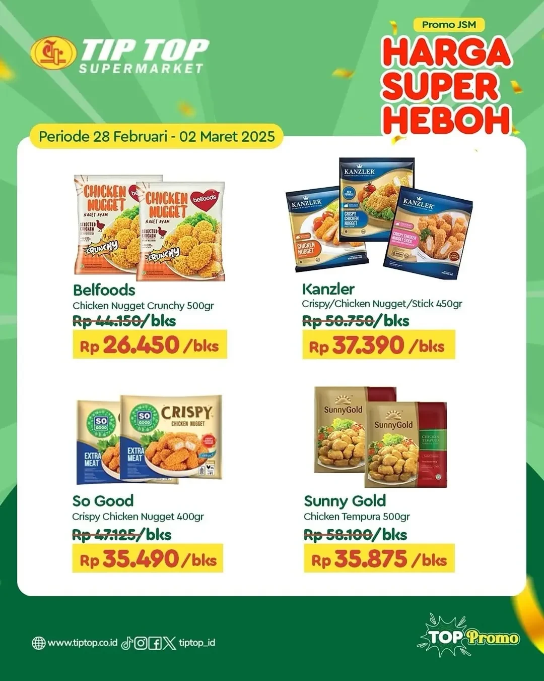 Promo Tip Top JSM Harga Super Heboh Periode 28 Februari - 2 Maret 2025 - Image 5