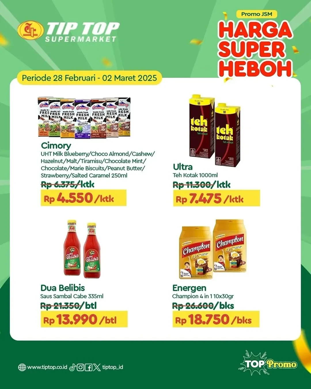Promo Tip Top JSM Harga Super Heboh Periode 28 Februari - 2 Maret 2025 - Image 7