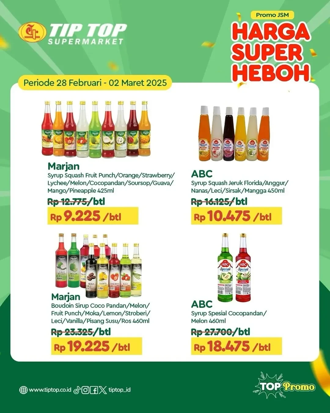 Promo Tip Top JSM Harga Super Heboh Periode 28 Februari - 2 Maret 2025 - Image 8