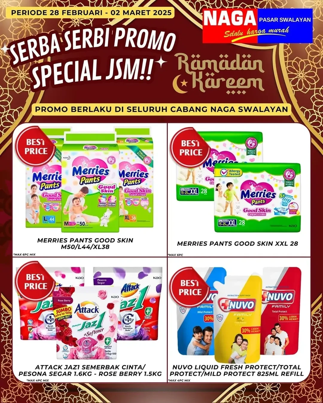Promo Naga Swalayan  JSM Periode 28 Februari - 2 Maret 2025 - Image 3