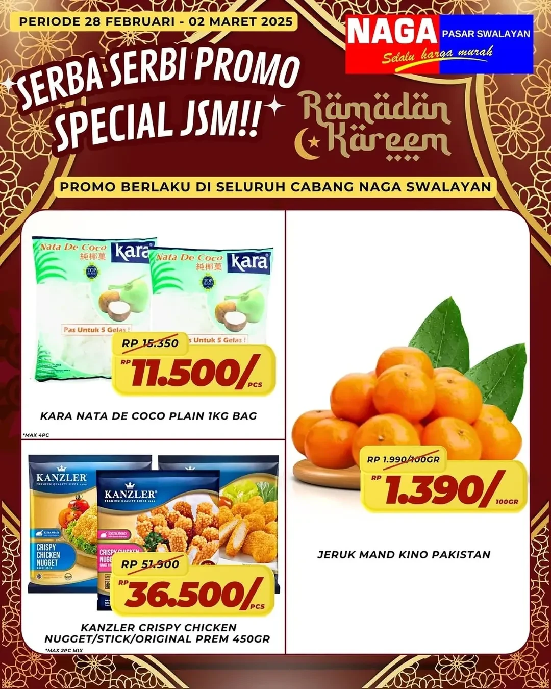 Promo Naga Swalayan  JSM Periode 28 Februari - 2 Maret 2025 - Image 4
