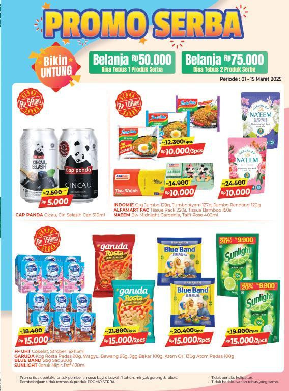 Katalog Promo Alfamart Periode 1 - 15 Maret 2025 - Image 8