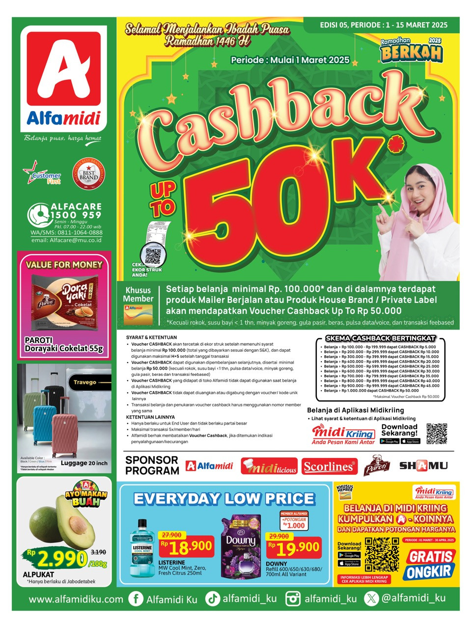 Katalog Promo Alfamidi Periode 1 - 15 Maret 2025 - Image 2