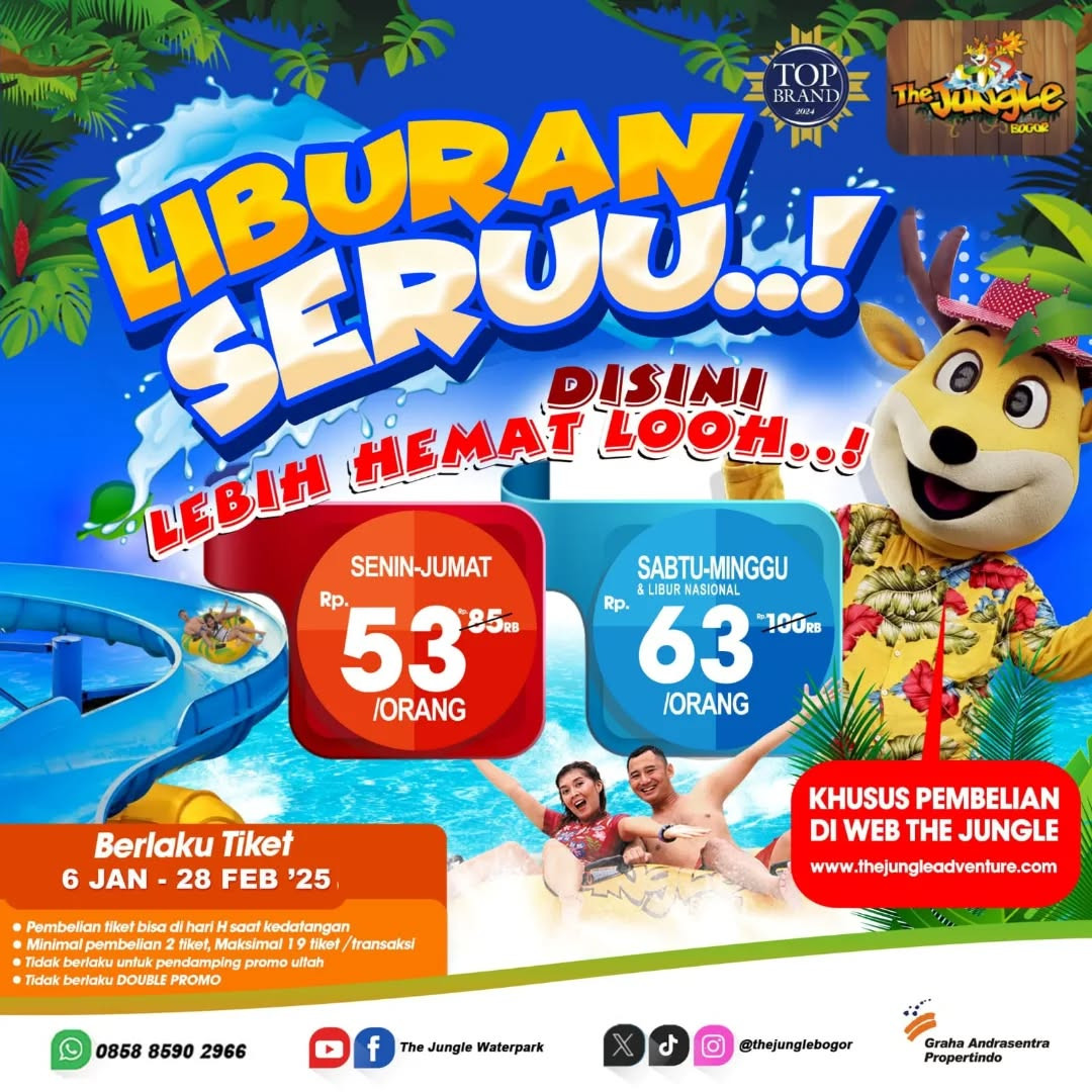 Promo The Jungle KTP dan Liburan Seru - Image 3