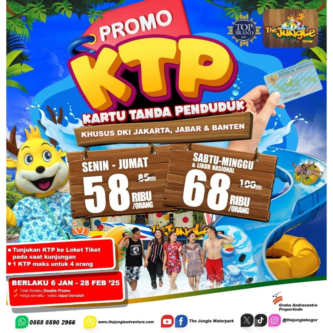 Promo The Jungle KTP dan Liburan Seru - Image 2
