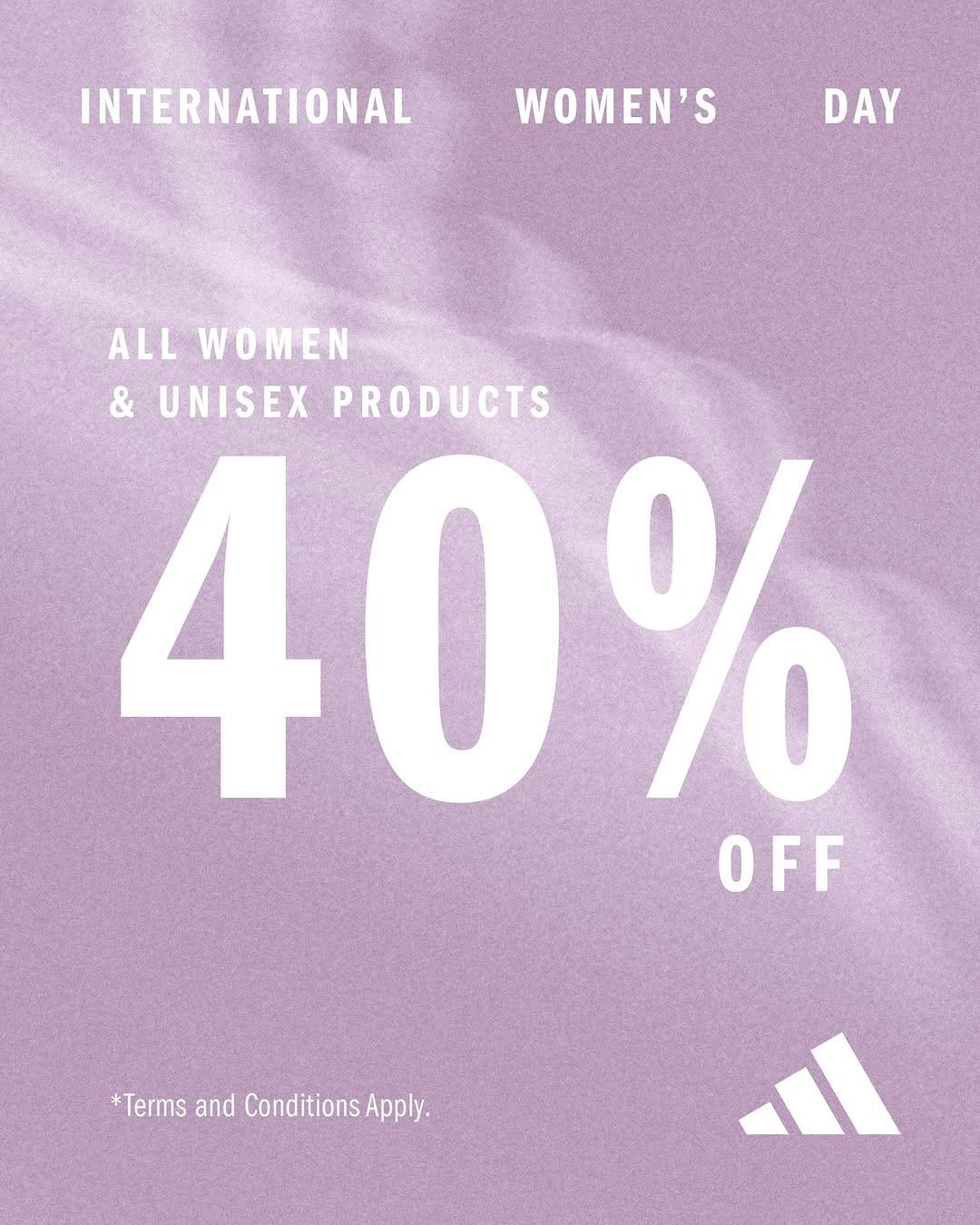 Promo Adidas International Women's Day Diskon 40% - Image 2