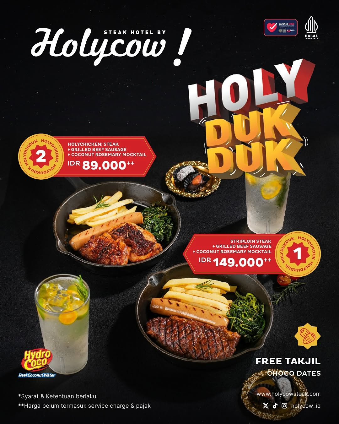 Promo Holycow Holy Duk Duk Mulai Dari Rp 89.000++ - Image 2