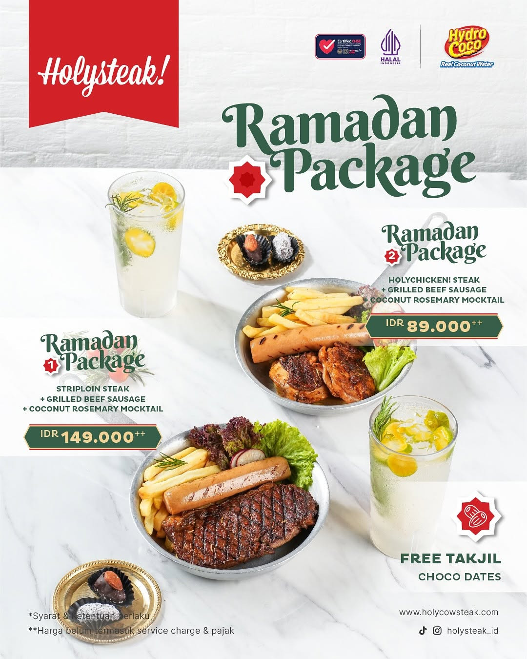 Promo Holysteak Ramadan Package Mulai Dari 89.000