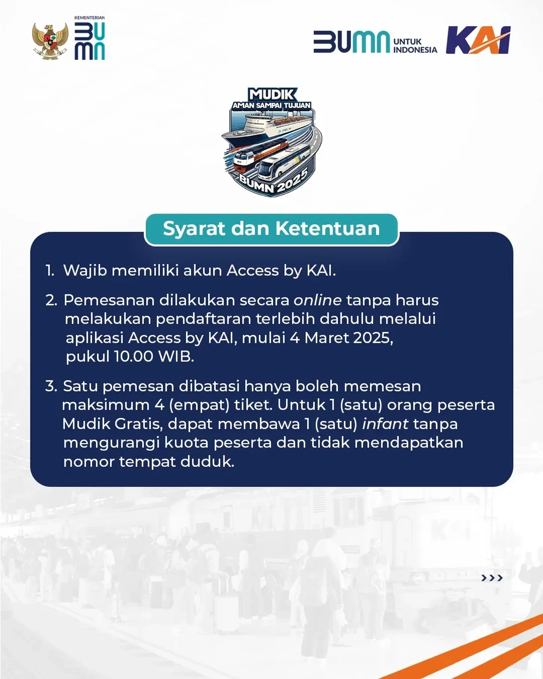 Promo PT KAI Mudik GRATIS dengan Kereta Tawang Mangu Premium - Image 3